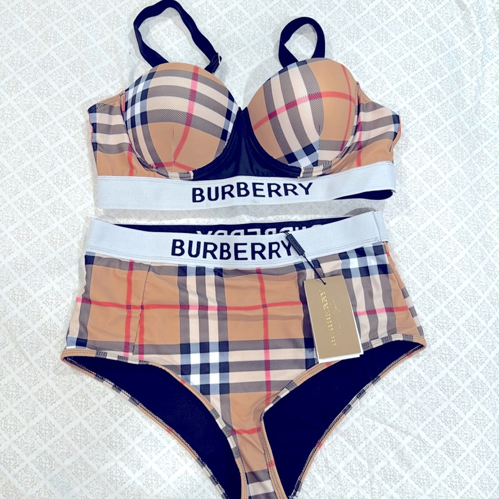 Burberry bikini set new with tags